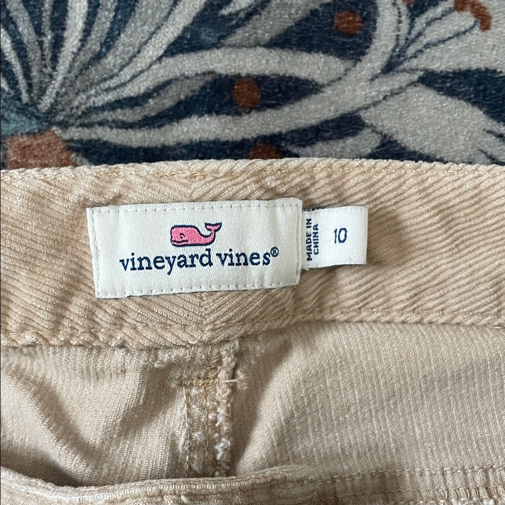 Vineyard Vines Beige Corduroy Pants - Picture 2 of 3
